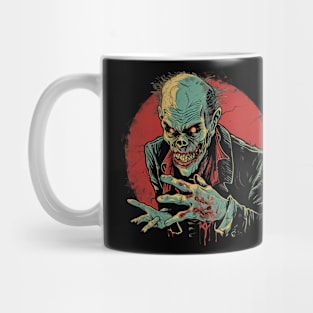 Vintage Halloween Scream Zombie Retro Super Cool Best Gift Mug